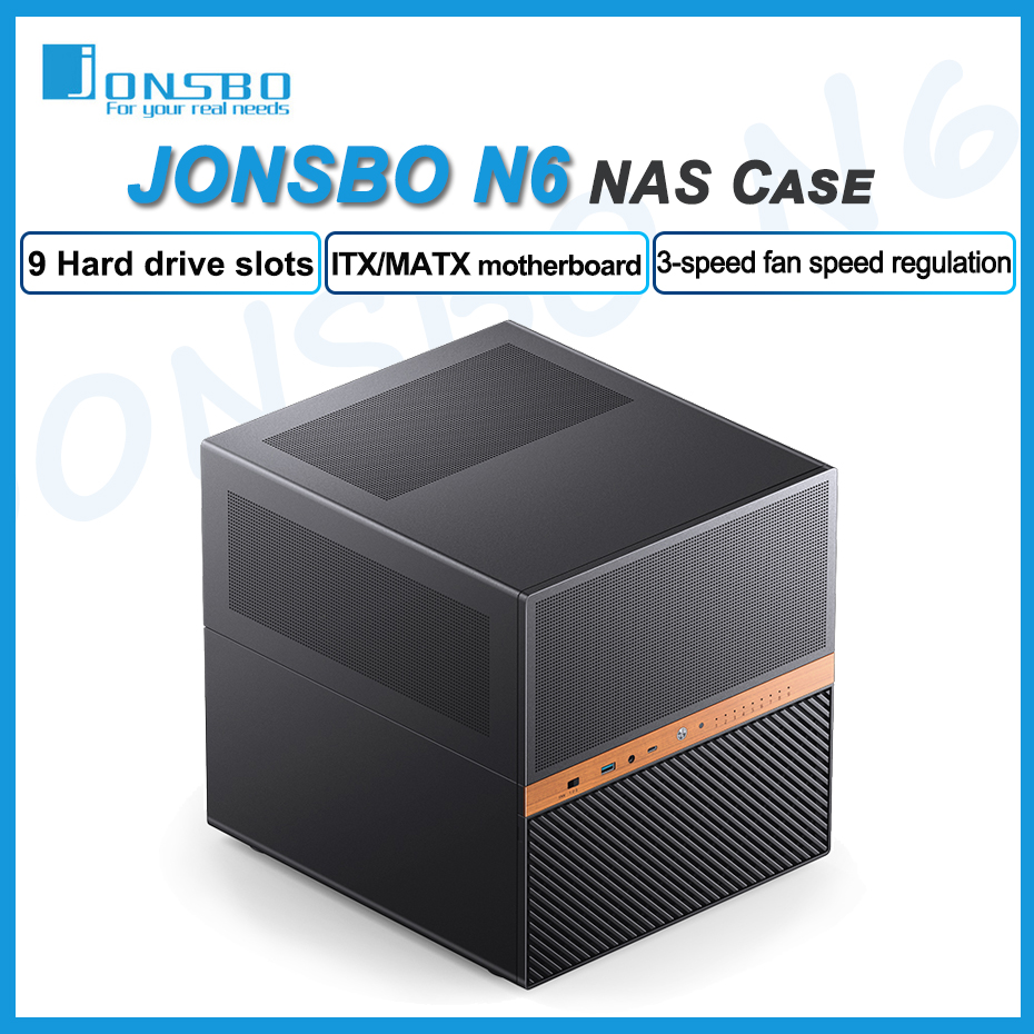 Retro Gaming Cabinet - JONSBO N6 NAS Case 9 Hard