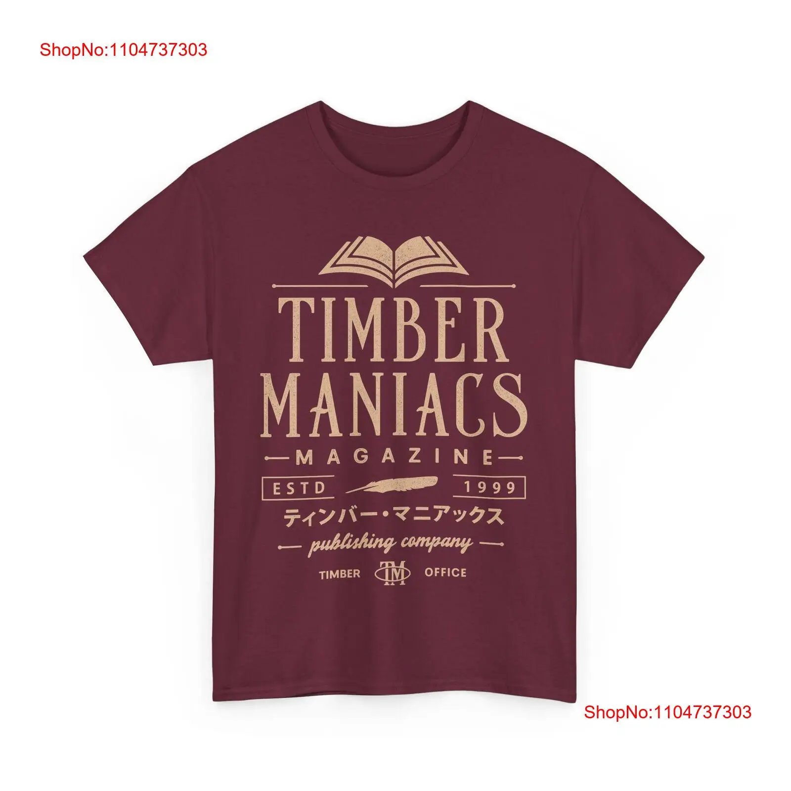 Retro Gaming T Shirts - Timber Maniacs Vintage T Shirt Final