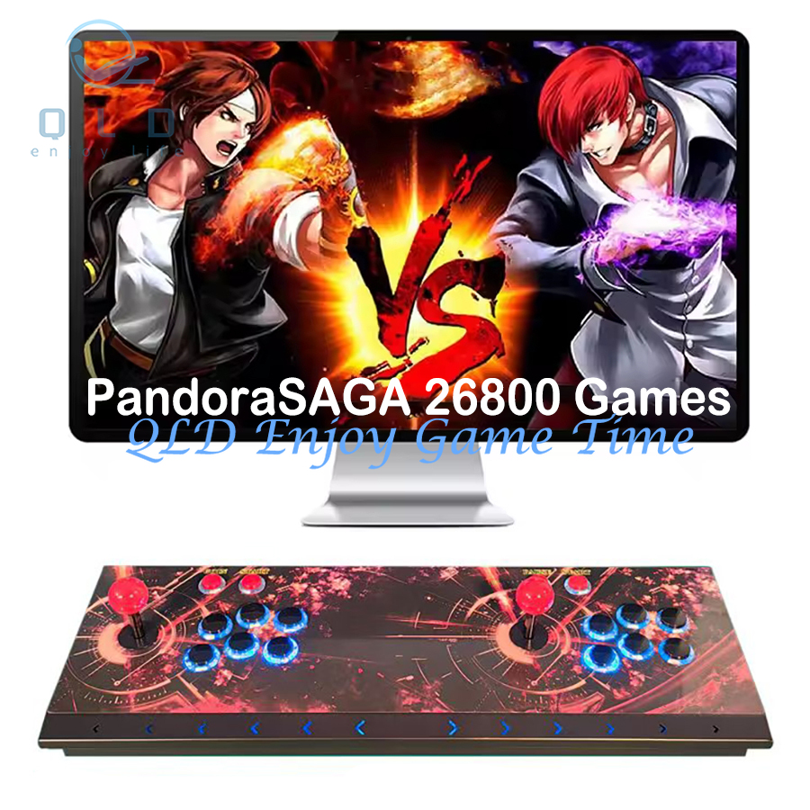 Retro Gaming Cabinet - 3D PandoraSaga box 26800 in 1