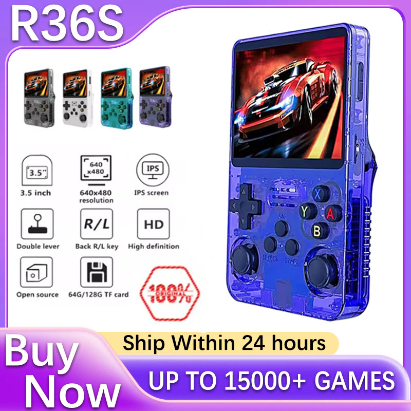 Retro Gaming Handheld Best - 256G Open Source R36S Retro Game
