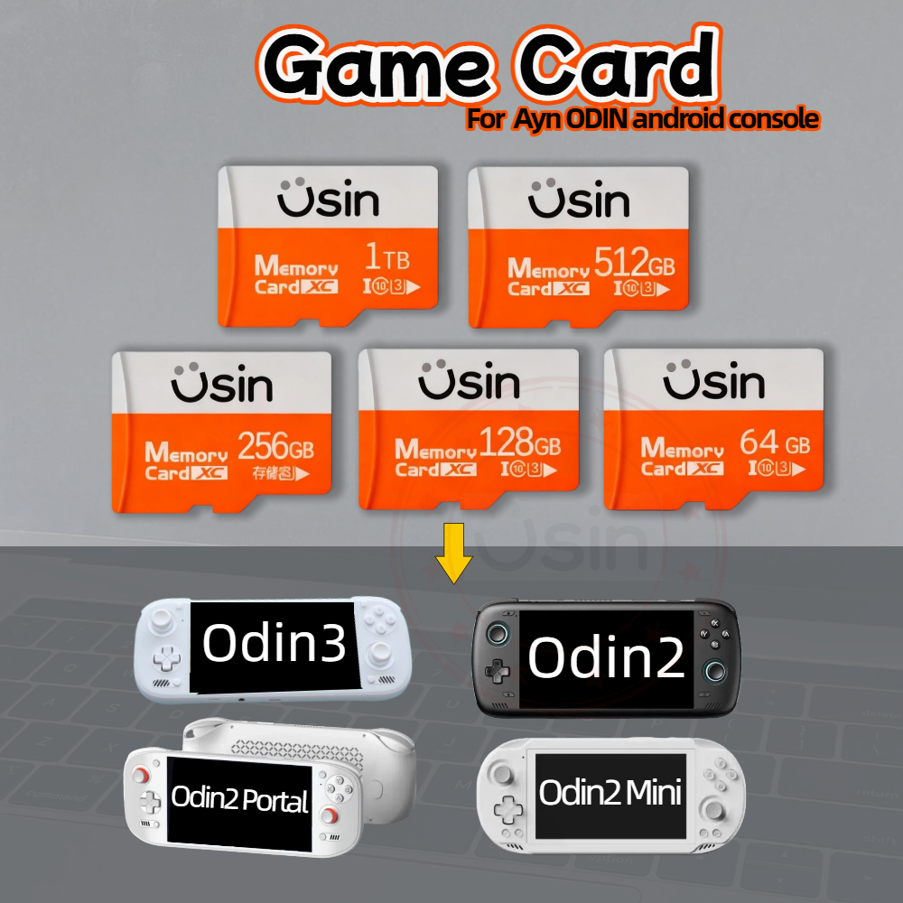 Retro Gaming Console - Game SD Card For Ayn ODIN3