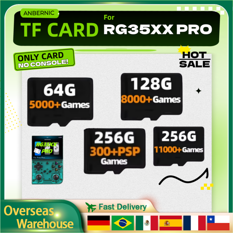 Retro Gaming Console - For ANBERNIC RG35XX PRO Memory Card