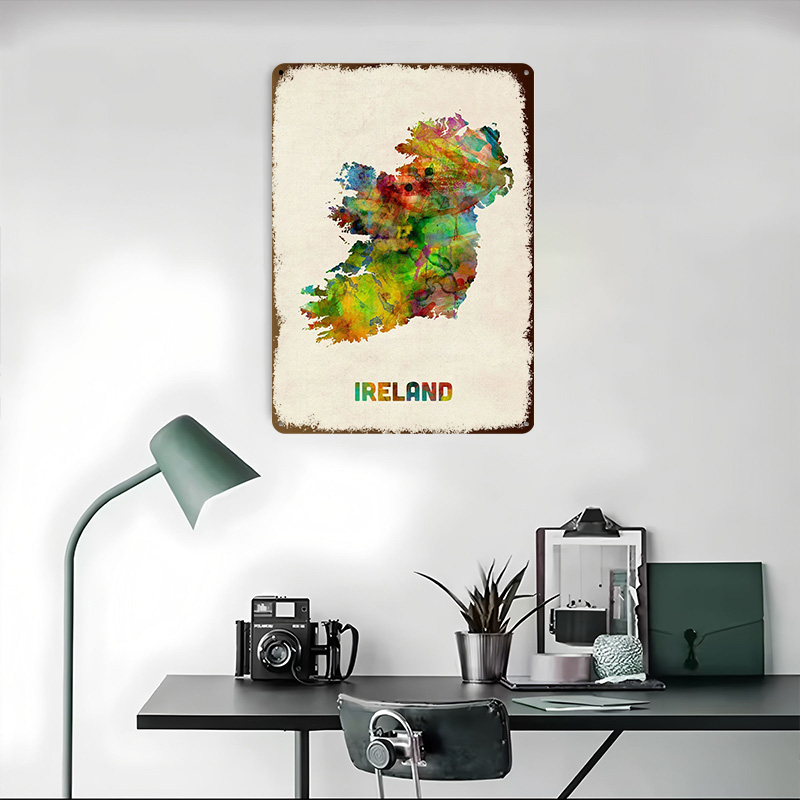Ireland Printed Poster Retro V - Retro Gaming Ireland avis et prix