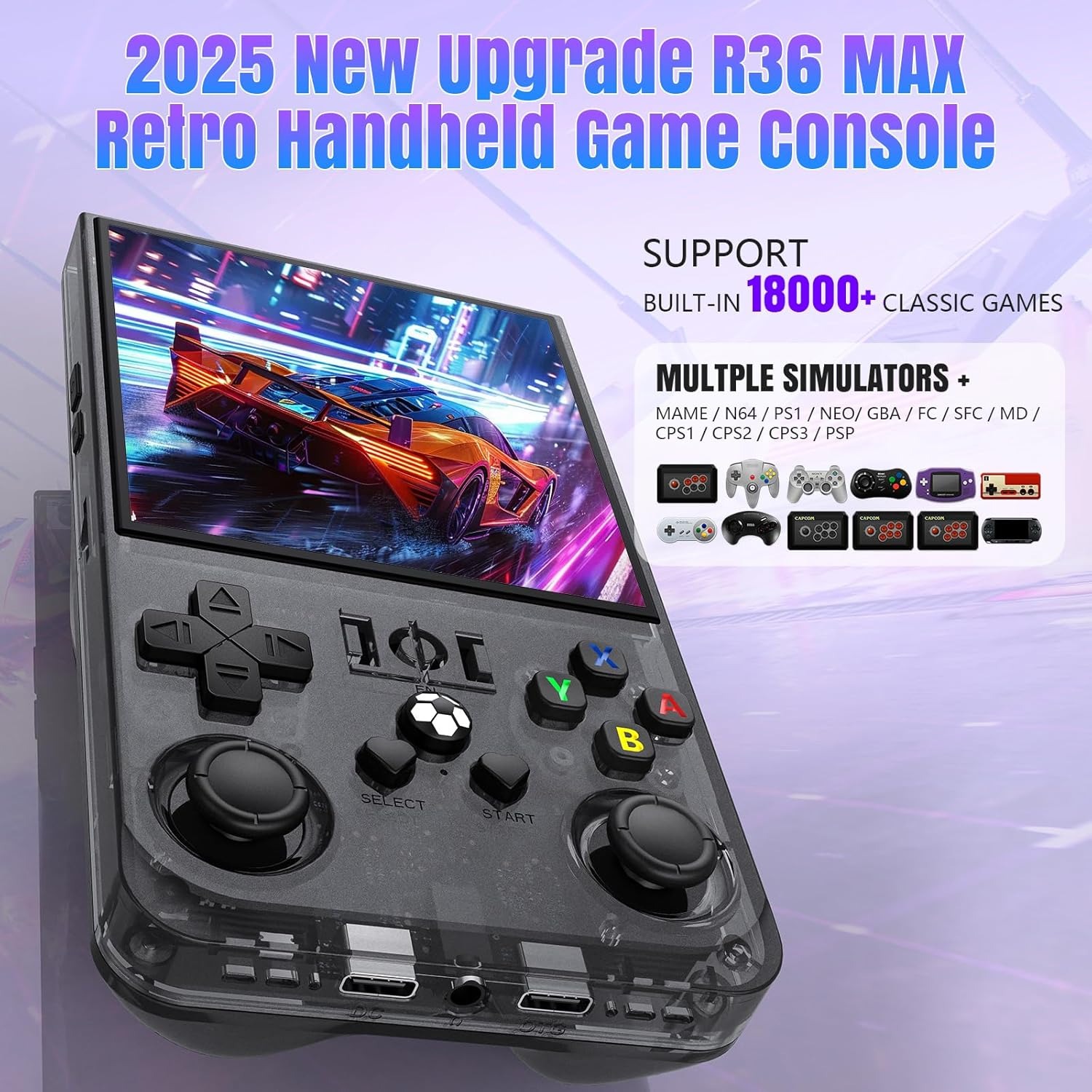 FLLBW R36 Max R36PRO Retro Gam - Retro Gaming Devices avis et prix