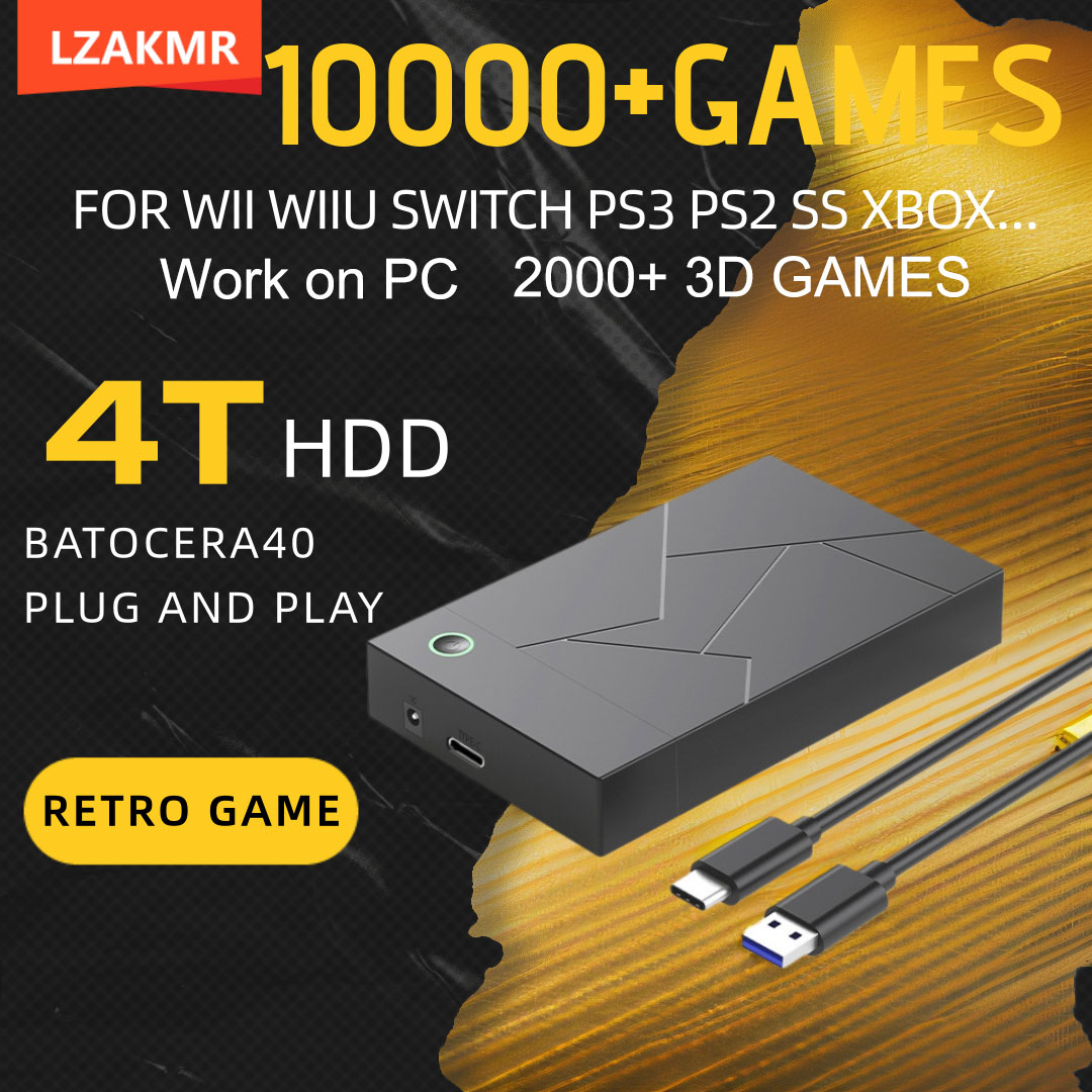 Retro Gaming GameForge 4TB Bat - Retro Gaming Ps3 avis et prix