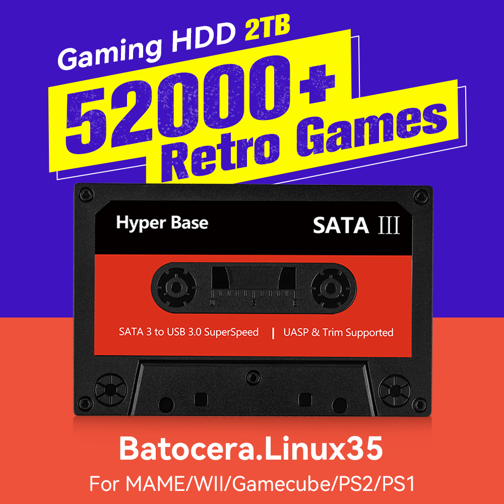 Batocera 500GB/2TB Retro Game  - Retro Gaming Ps3 avis et prix