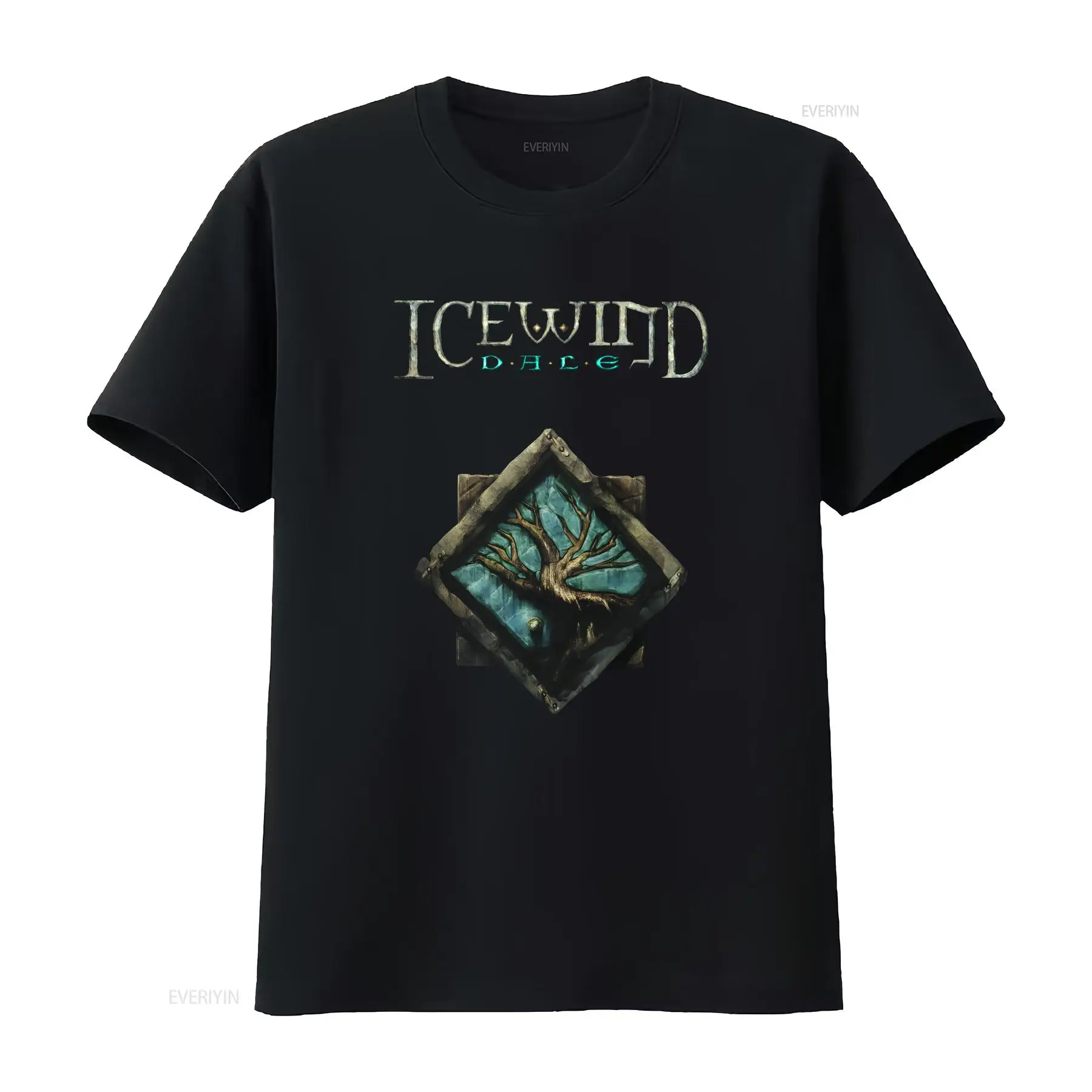 Icewind Dale Logo Classic Vide - Retro Gaming T Shirts avis et prix