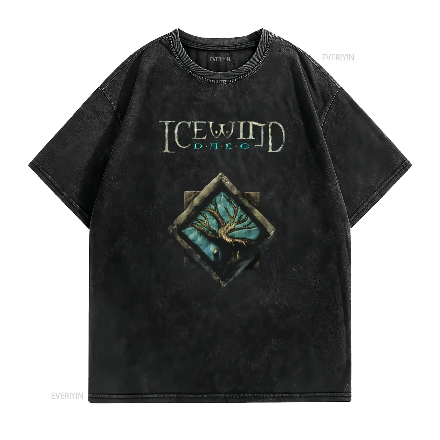 Icewind Dale Logo Classic Vide - Retro Gaming T Shirts avis et prix