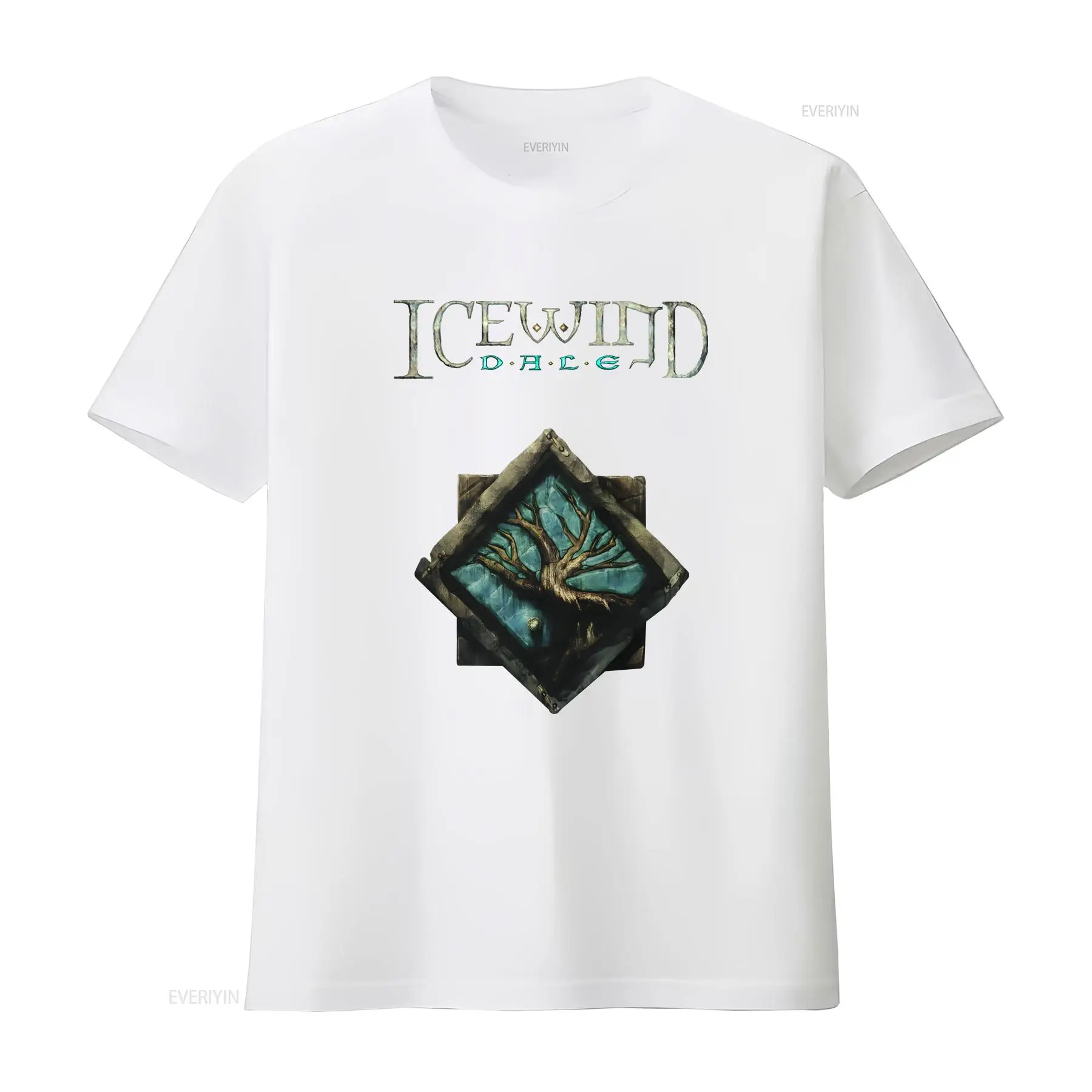 Icewind Dale Logo Classic Vide - Retro Gaming T Shirts avis et prix