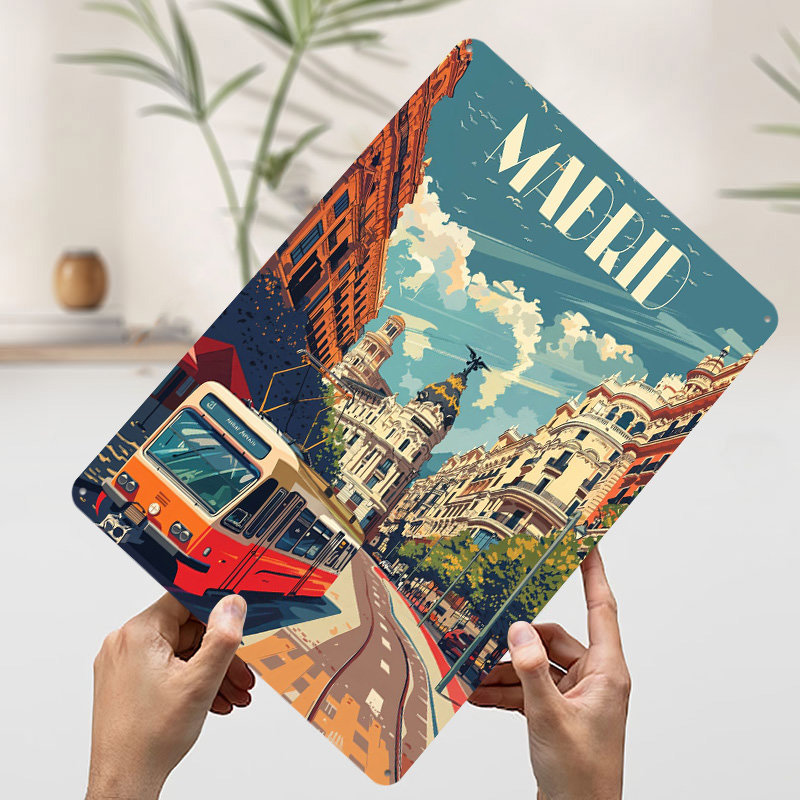 Madrid City Vibes Poster Wall  - Retro Gaming Vibe avis et prix