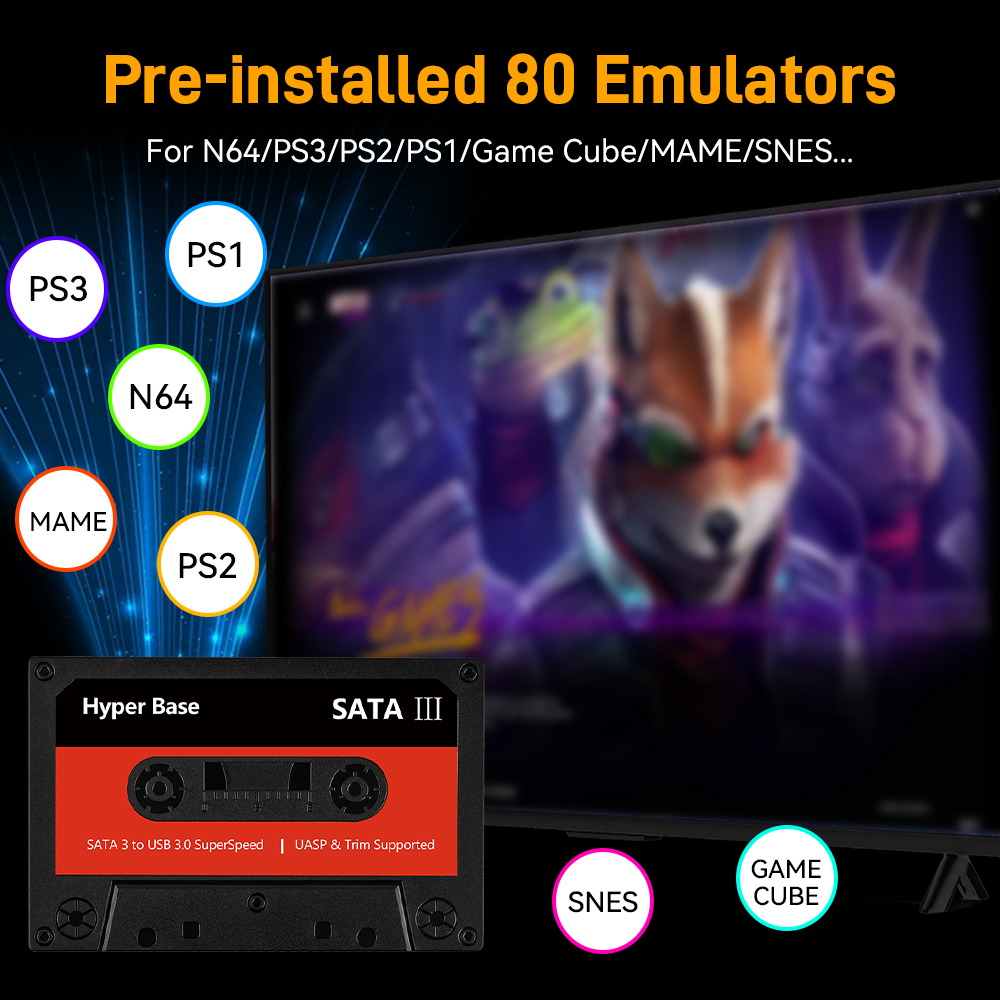 Batocera 500G/2T Emulator Game - Retro Gaming Ps3 avis et prix