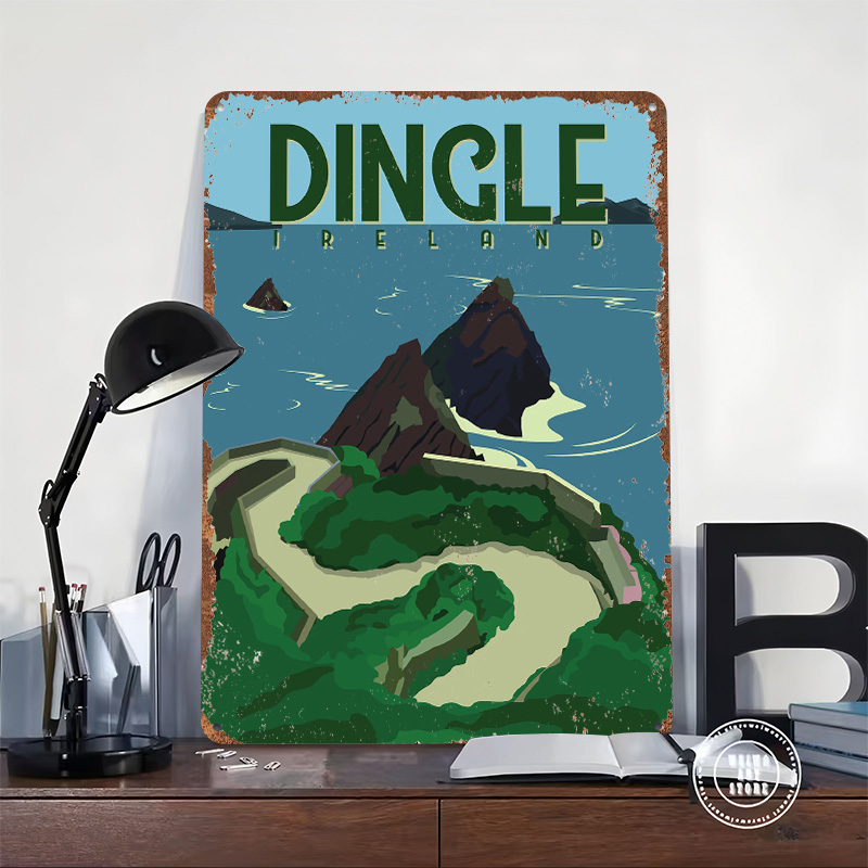 Dingle Ireland Travel Printed  - Retro Gaming Ireland avis et prix