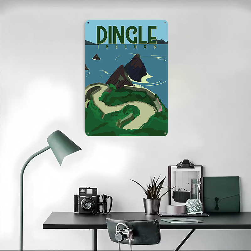 Dingle Ireland Travel Printed  - Retro Gaming Ireland avis et prix