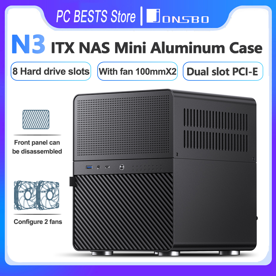 Jonsbo N3 NAS ITX Mini Case Al - Retro Gaming Cabinet avis et prix