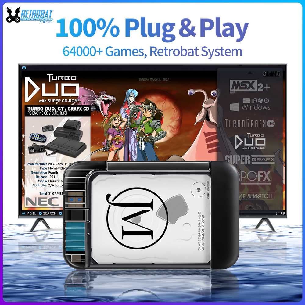 RETROBAT Portable 500G Gaming  - Retro Gaming Devices avis et prix