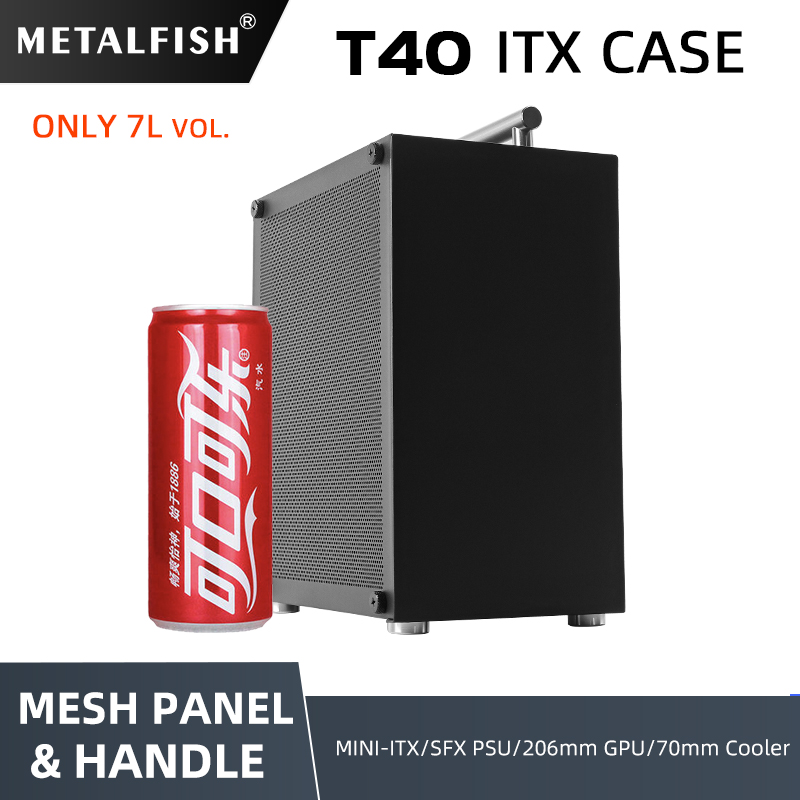 METALFISH T40 Mini ITX Black C - Retro Gaming Cabinet avis et prix