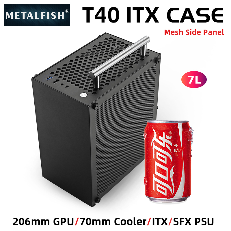 METALFISH T40 Mini ITX Black C - Retro Gaming Cabinet avis et prix