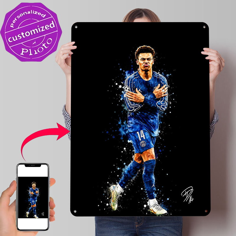 Football Player in Blue Jersey - Retro Gaming Jersey avis et prix