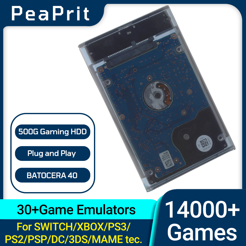 PEAPRIT 500G Gaming HDD Retro  - Retro Gaming Ps3 avis et prix