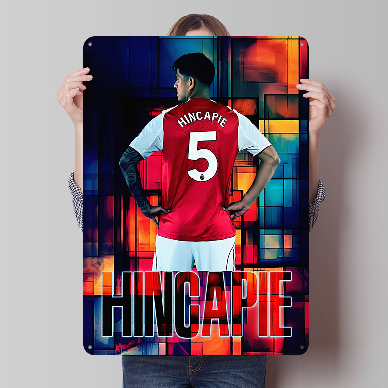Hincapie Soccer Jersey Tinplat - Retro Gaming Jersey avis et prix