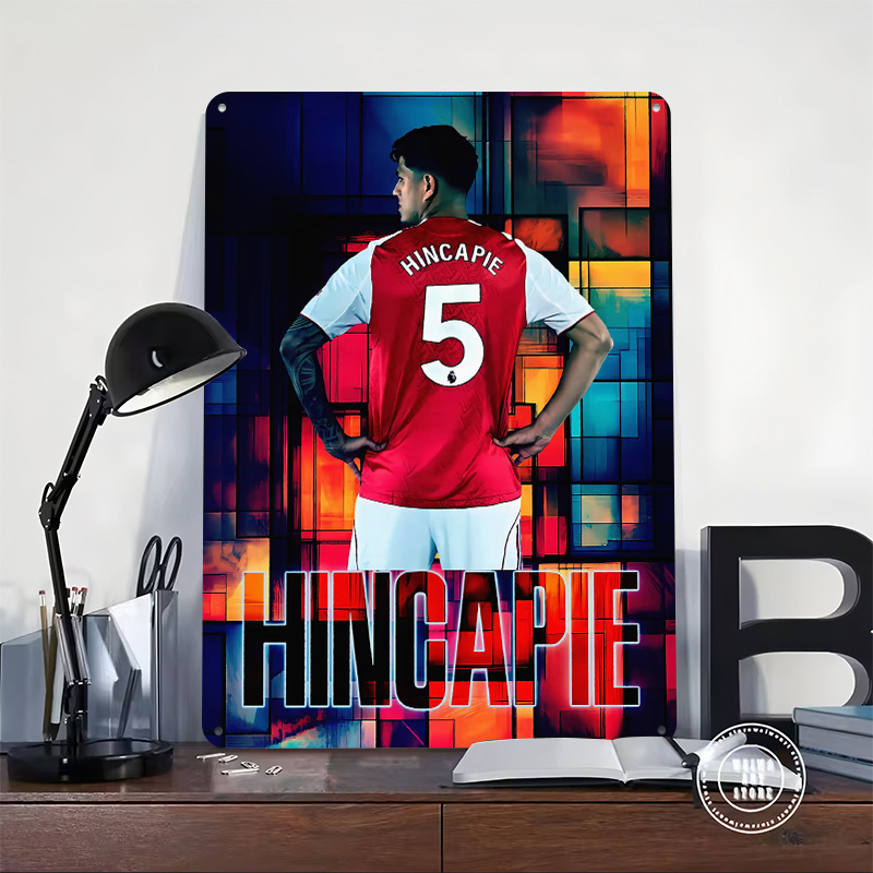 Hincapie Soccer Jersey Tinplat - Retro Gaming Jersey avis et prix