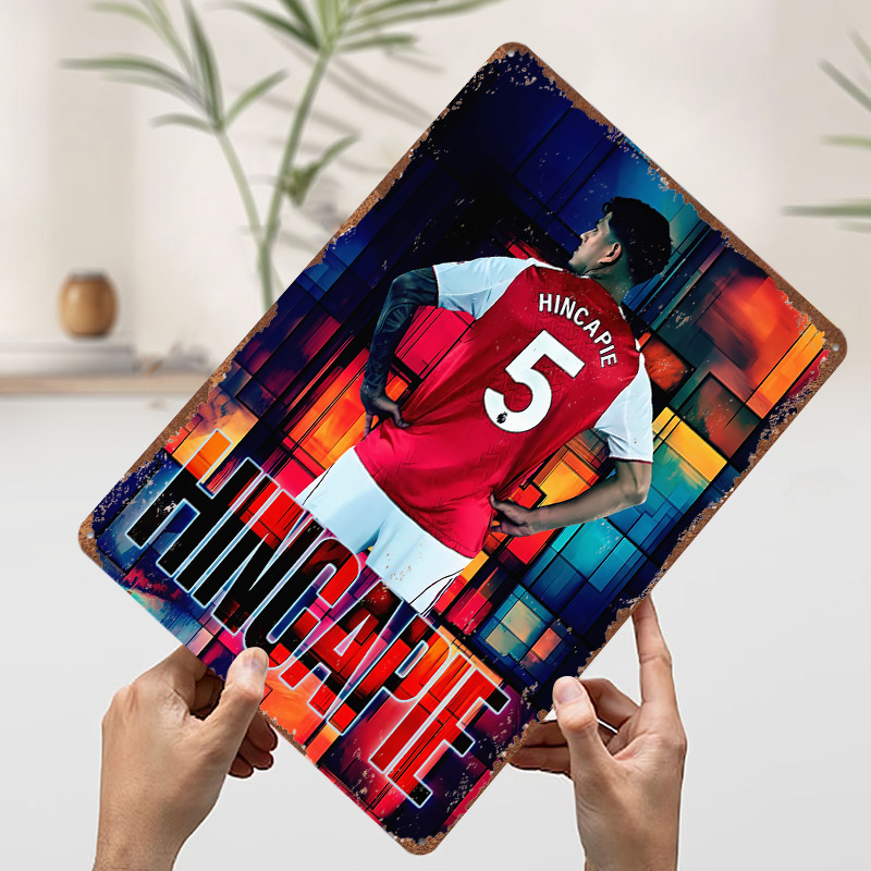 Hincapie Soccer Jersey Tinplat - Retro Gaming Jersey avis et prix