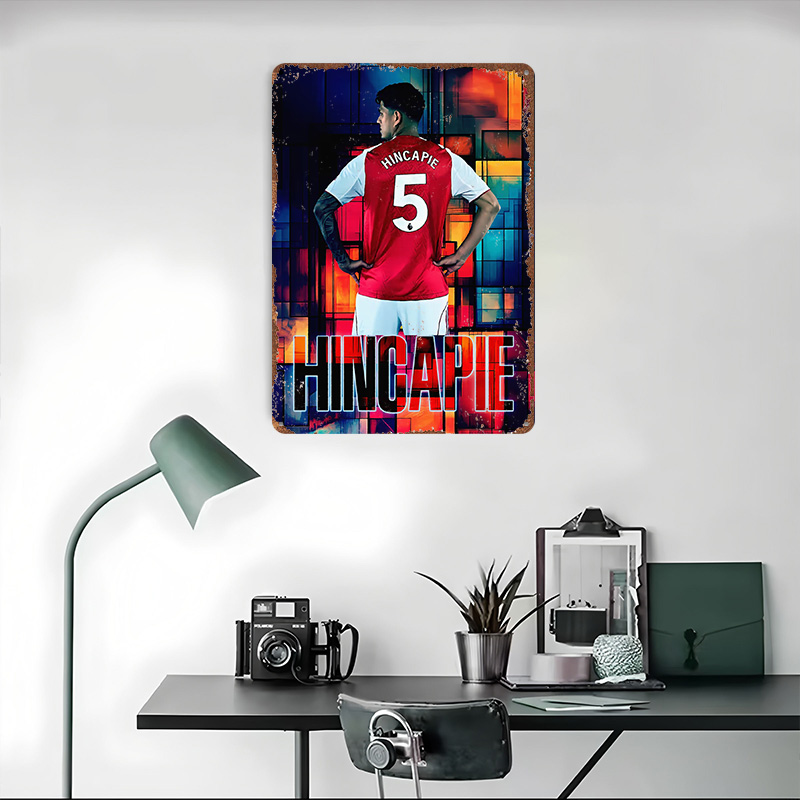 Hincapie Soccer Jersey Tinplat - Retro Gaming Jersey avis et prix