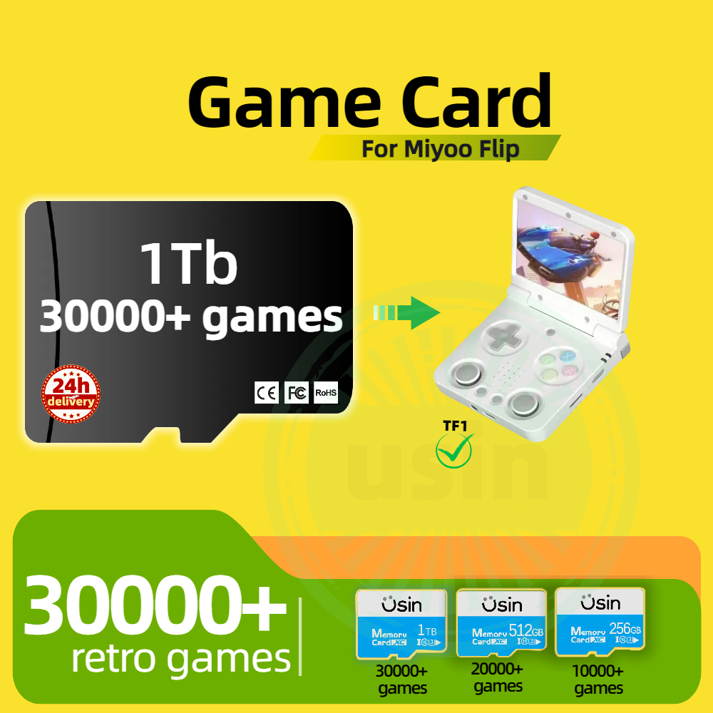 Game Card For Miyoo Flip 30000 - Retro Gaming Console avis et prix