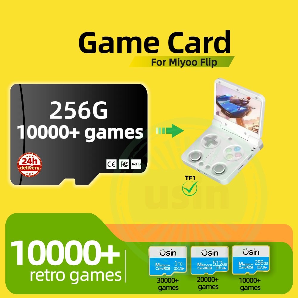 Game Card For Miyoo Flip 30000 - Retro Gaming Console avis et prix