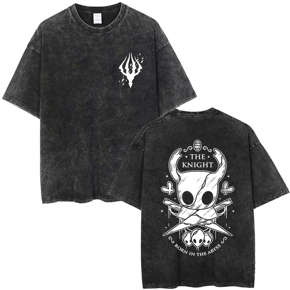 Washed Vintage Game Hollow Kni - Retro Gaming T Shirts avis et prix