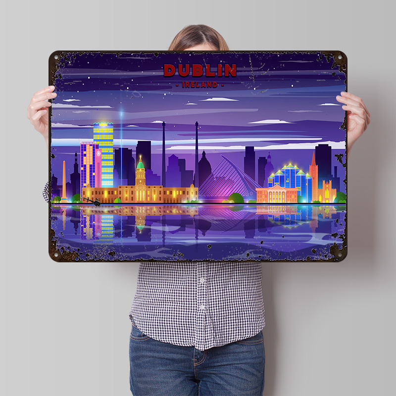 Travel to Dublin Ireland Poste - Retro Gaming Ireland avis et prix