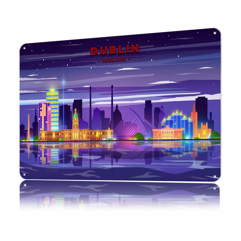 Travel to Dublin Ireland Poste - Retro Gaming Ireland avis et prix