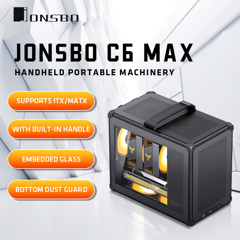JONSBO C6 MAX Mesh Handle MATX - Retro Gaming Cabinet avis et prix