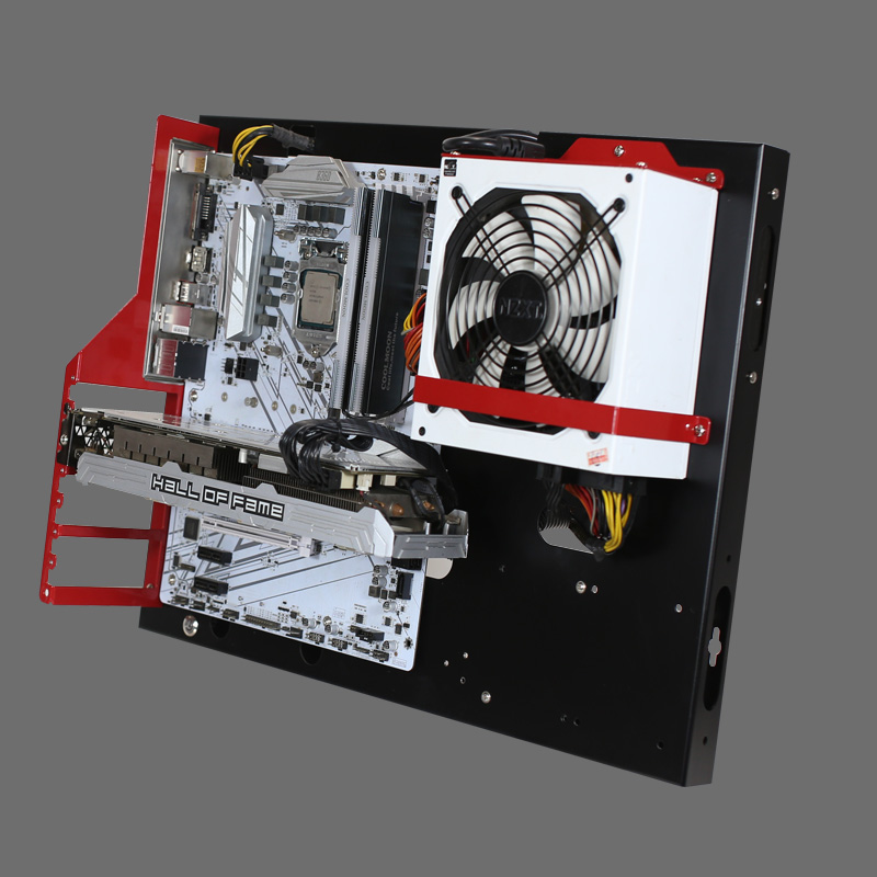 Wall mounted PC chassis Open h - Retro Gaming Cabinet avis et prix