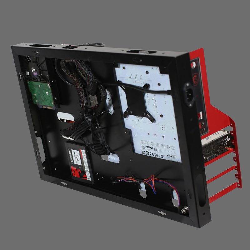 Wall mounted PC chassis Open h - Retro Gaming Cabinet avis et prix