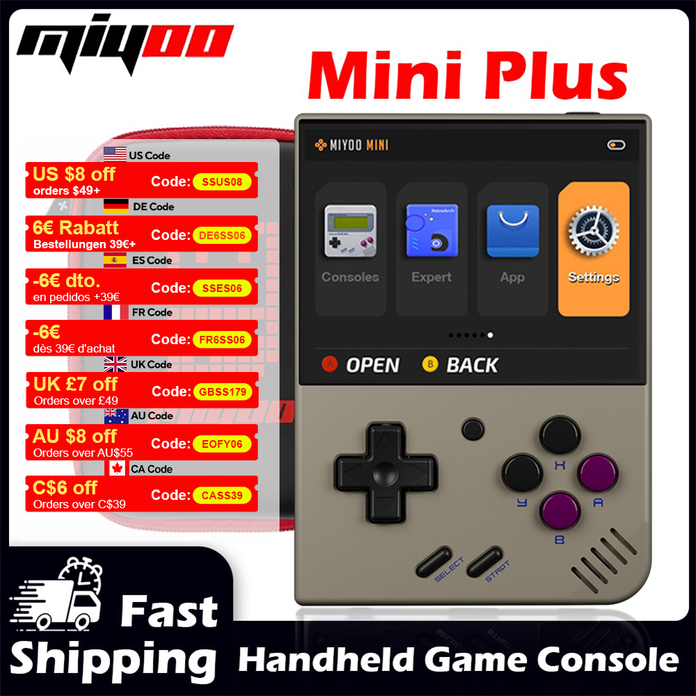 MIYOO Mini Plus Handheld Game  - Retro Gaming Devices avis et prix