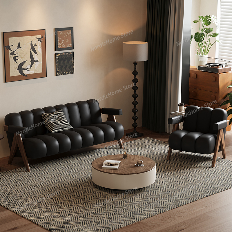French Retro Sofas Black Livin - Retro Gaming Lounge avis et prix