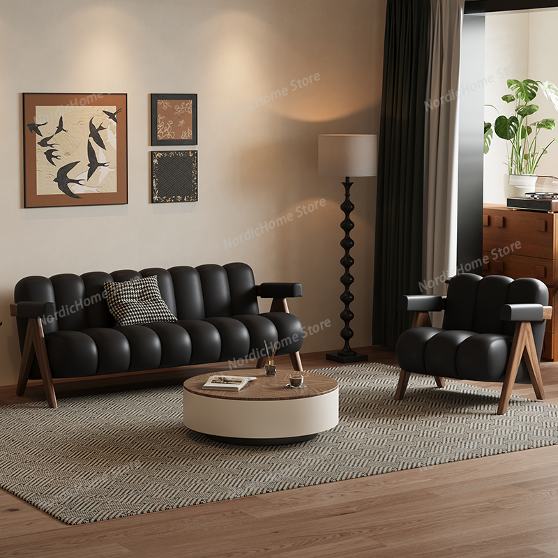 French Retro Sofas Black Livin - Retro Gaming Lounge avis et prix