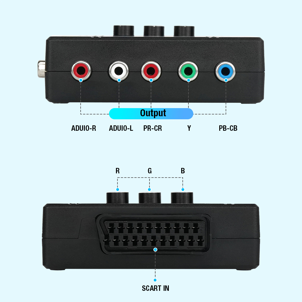 RGBS VGA to YPBPR Component Co - Retro Gaming Handheld avis et prix